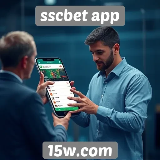 Experiência do usuário no sscbet app